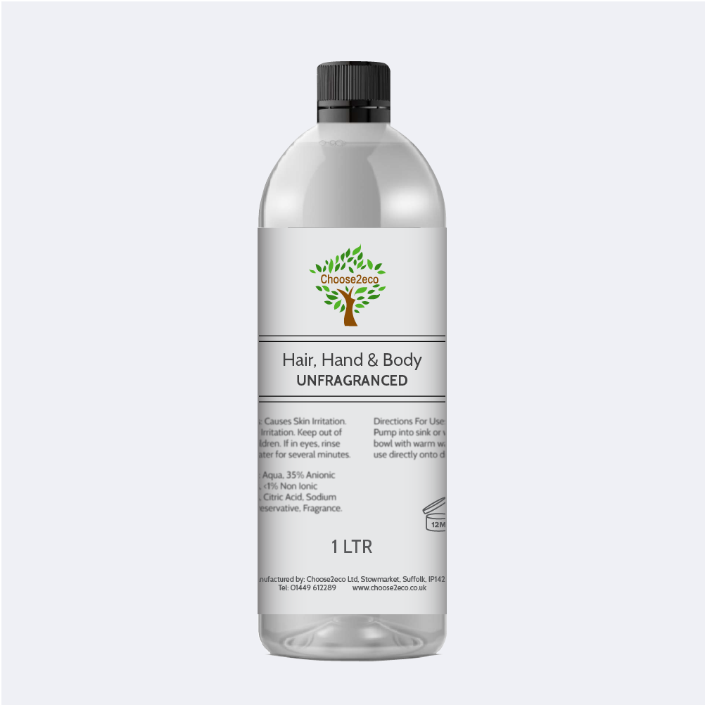 All In One - Hair, Hand & Body Wash - Unscented