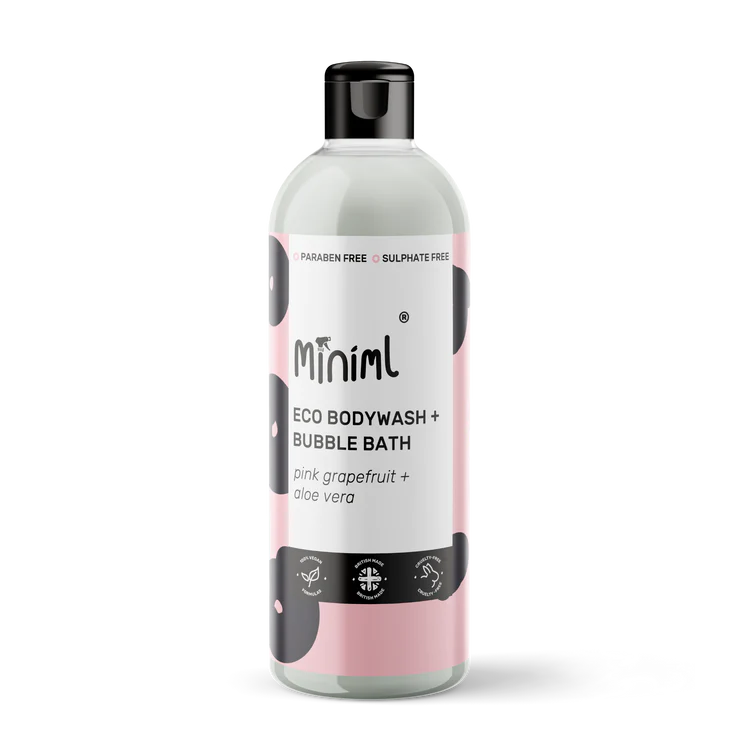 Bodywash & Bubblebath, Pink Grapefruit & Aloe Vera