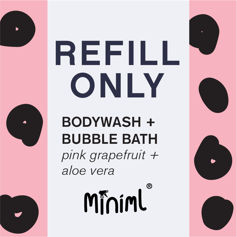 Body Wash & Bubble Bath - Pink Grapefruit & Aloe Vera