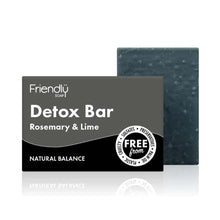 Load image into Gallery viewer, Detox Bar, Activated Charcoal - Rosemary &amp; Lime

