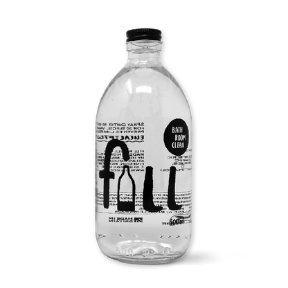 Bathroom Clean & 500ml Glass Bottle, Eucalyptus