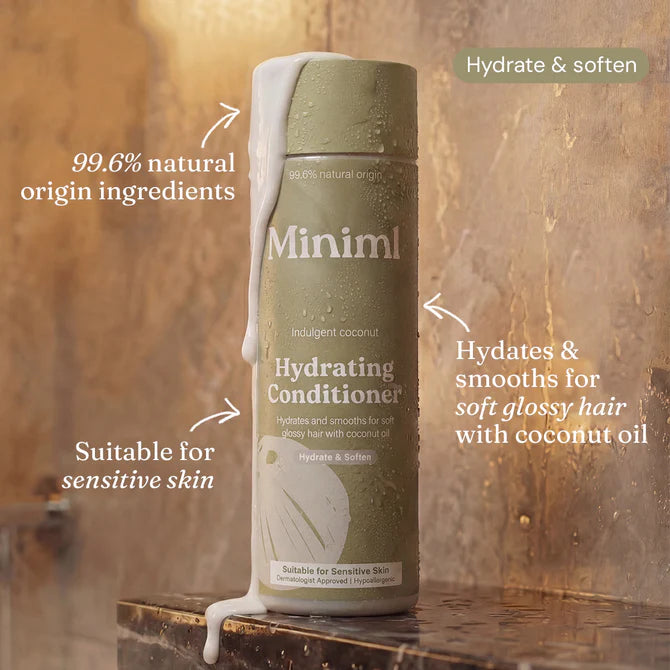 Hair Conditioner Reusable Bottle, Nourishing Coconut