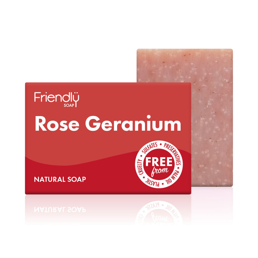 Natural Soap Bar - Rose Geranium