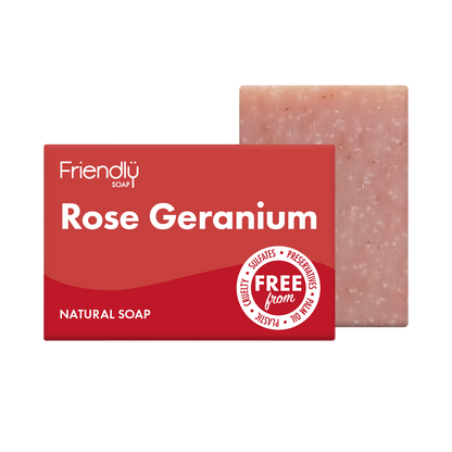 Natural Soap Bar - Rose Geranium