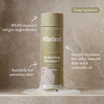 Hair Shampoo Reusable Bottle, Nourishing Coconut