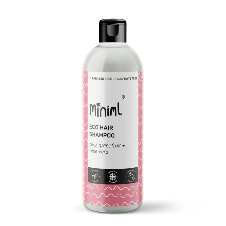 Hair Shampoo 500ML Bottle - Pink Grapefruit & Aloe Vera