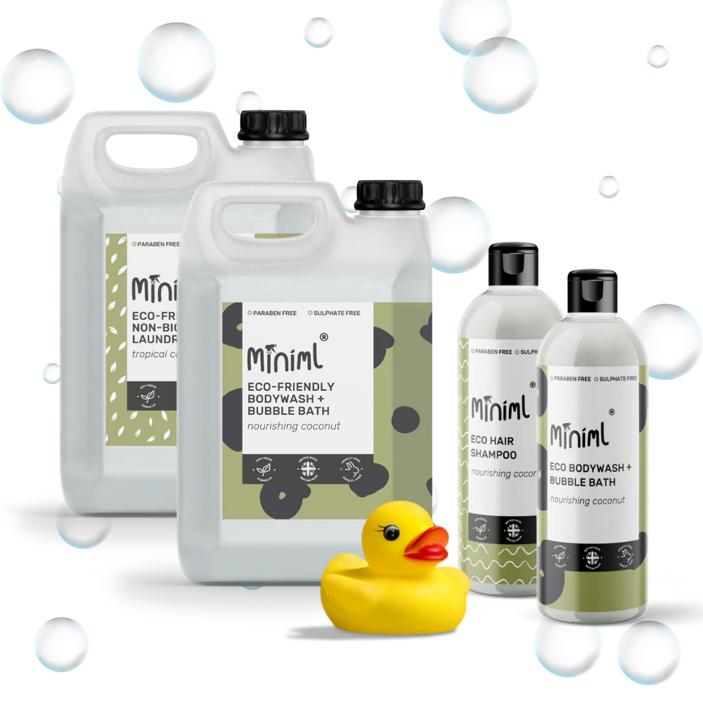 Bath Time Bundle - Body & Bubble & Shampoo