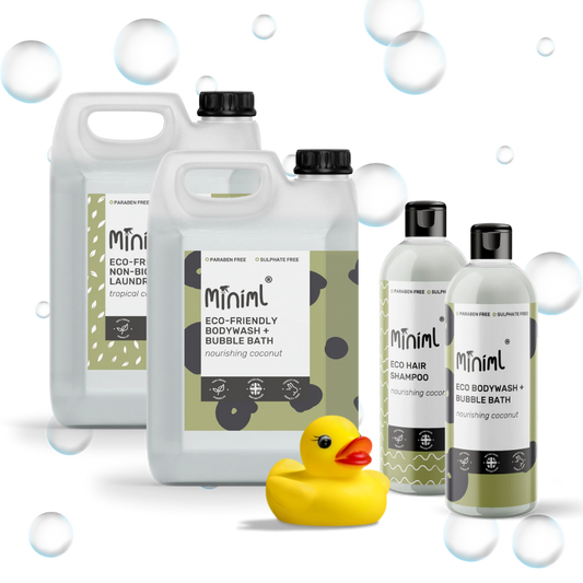 Bath Time Bundle - Body & Bubble & Shampoo