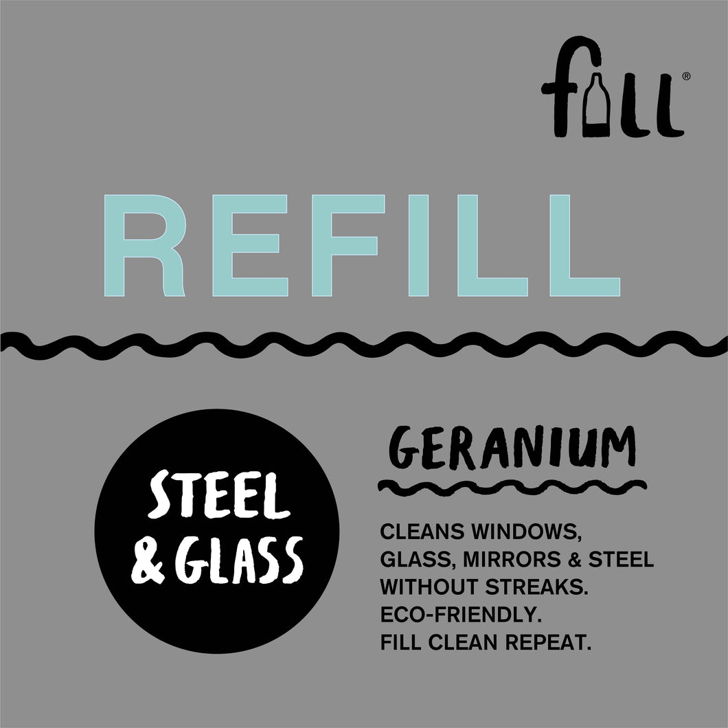 Steel & Glass - Geranium